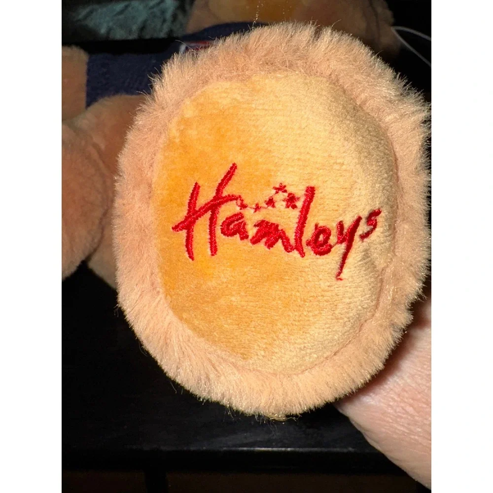 Hamleys London Teddy Bear Union Jack Sweater Plush Animal‎ Toy Kids NWT